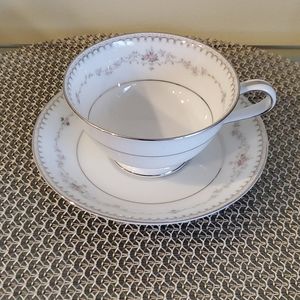 Noritake Fairmont Cup & Saucer NWOT